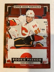 2015-16 Upper Deck Portfolio Sam Bennett #234 Rookie Phenom RC Calgary Flames